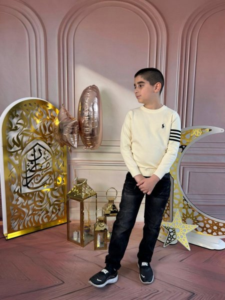 كنزة “Cream Elite” للأولاد